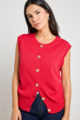 Stories Be Told Trait Knitted Vest Top