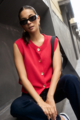 Stories Be Told Trait Knitted Vest Top