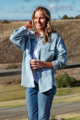 Elm Poppy Fleece Shacket