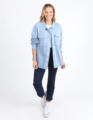 Elm Poppy Fleece Shacket