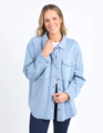 Elm Poppy Fleece Shacket