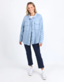 Elm Poppy Fleece Shacket