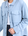 Elm Poppy Fleece Shacket