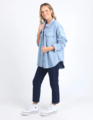 Elm Poppy Fleece Shacket