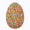 Charlotte Piper Large Sprinkle Egg - White Chocolate