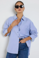Stories Be Told Signature Oxford Oversized Shirt
