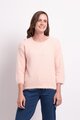 Foil Boxy High Low Jumper