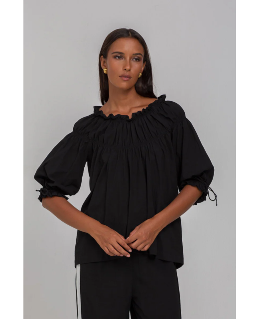 Blak With Hope Top