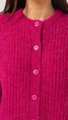 Stella + Gemma Corinne Cardigan - Fuchsia