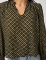Stella + Gemma Cecily Blouse - Olive Mosaic