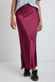 Stories Be Told Talent Satin Bias Midi Skirt