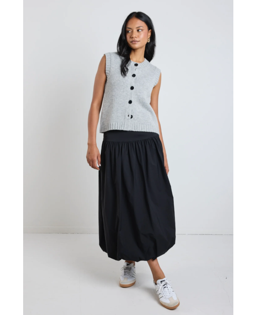 Stories Be Told Intensity Bubble Midi Skirt