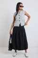 Stories Be Told Intensity Bubble Midi Skirt