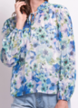 Memo Shirred Yoke Blouse