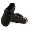 Birkenstock Boston Shearling Regular Clog - Black