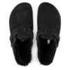 Birkenstock Boston Shearling Regular Clog - Black
