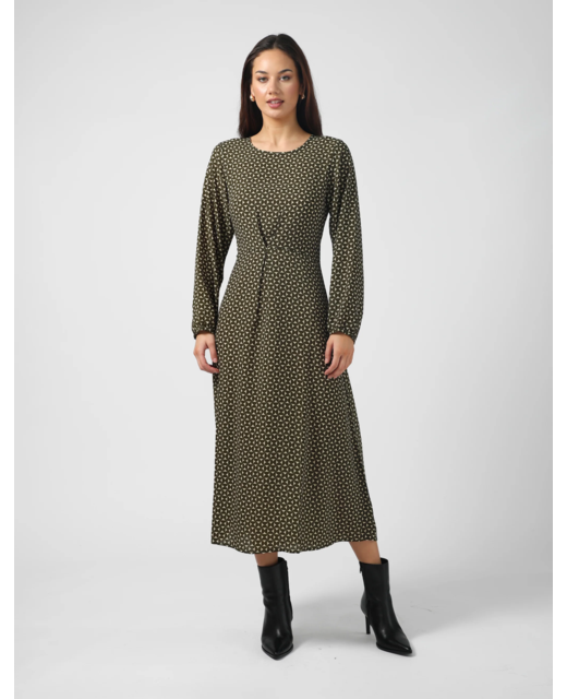 Stella + Gemma Sahra Dress - Olive Mosaic