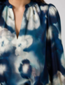 Stella + Gemma Cecily Blouse - Navy Floral Blur