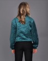 Storm Quilted Velvet Bomber Jacket