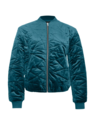 Storm Quilted Velvet Bomber Jacket
