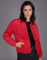 Storm Quilted Velvet Bomber Jacket