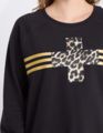 Stella + Gemma Classic Sweater - Black Star Crossed