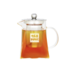 Tea Tonic Square Glass Tea Pot 400ml (2 Cups)