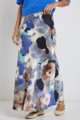 Among The Brave Frantic Satin Bias Maxi Skirt