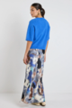 Among The Brave Frantic Satin Bias Maxi Skirt