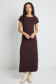 Among The Brave Smoulder Knit Maxi Dress