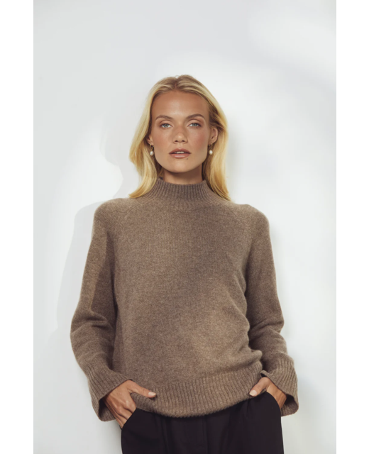 Marlow Cashmere Funnel Neck