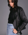 Storm Leather Biker Jacket