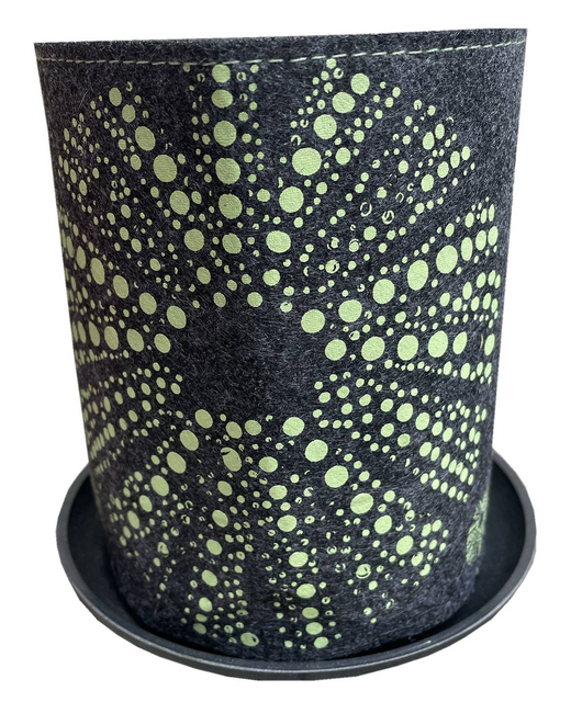 Livewires Kina Green On Grey Grow Bag