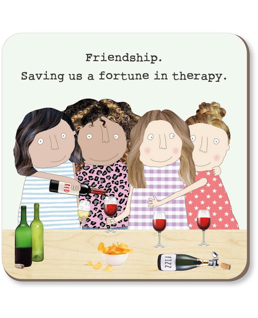 Rosie Made A Thing Therapy Coaster
