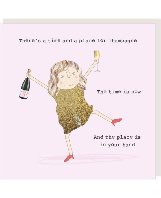 Rosie Made A Thing Time Is Now Card