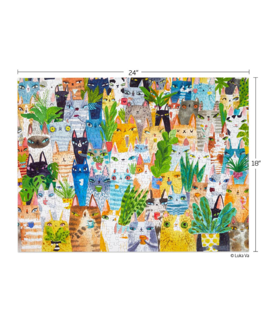 Livewires Cat Plant Exchange 500pce Puzzle