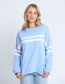 Stella + Gemma Newport Sweat - Cornflower True Icon