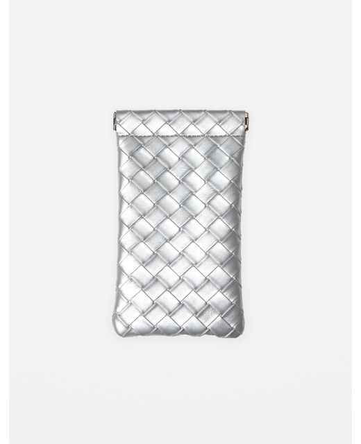 Stella + Gemma Eyeglasses Case - Silver