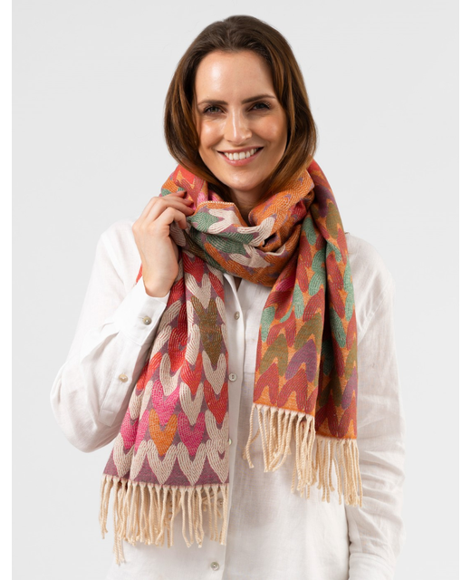 Stella + Gemma Bright Hearts Scarf