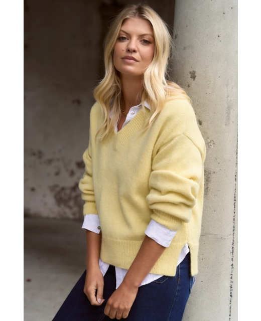 Ivy & Jack Harvest V Neck Knit Jumper