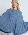 Stella + Gemma Cable Poncho