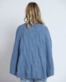 Stella + Gemma Cable Poncho