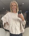 Stella + Gemma Cable Poncho