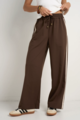Storeis Be Told Townie Side Stripe Wide Leg Pant