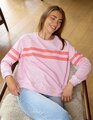 Stella + Gemma Classic Sweater - Orchid True Icon