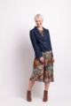 Memo Puff Sleeve Denim Jacket