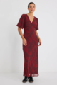 Among The Brave Aura Bias Maxi Dress