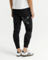 Homelee Apartment Pants - Winter Weight Black with White X Outline