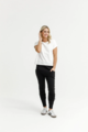 Homelee Apartment Pants - Winter Weight Black with White X Outline