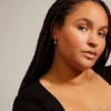 Pilgrim Berthe Pearl Hoop Earrings